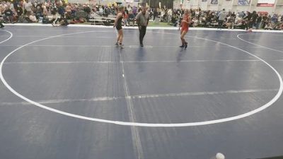 110 lbs Champ. Rd Of 32 - Kylie Kinserdahl, Excel Wrestling vs Eva Reinitz