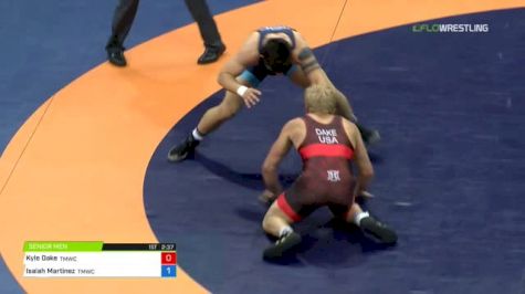 74kg Semi - Kyle Dake, TMWC vs Isaiah Martinez, TMWC