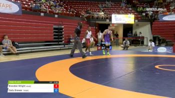 61 2nd Place - Brandon Wright, New York Athletic Club vs Cody Brewer, TMWC