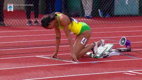 Women's 200m, Final - Kyra Jefferson NCAA record!, Deajah Stevens goes down!