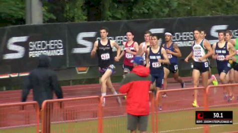 Boy's 2k Steeplechase, Heat 1