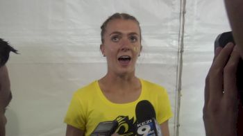 Katie Rainsberger after wild 1500m final