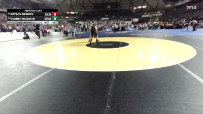 Boys 1A 175 lbs Cons. Round 2 - Bryson Brindza, Colville vs Gunner McGrath, Mount Baker