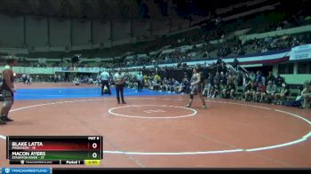 165 lbs 1st Place Match (16 Team) - Macon Ayers, Staunton River vs Blake Latta, Poquoson