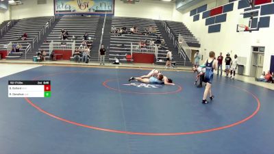 162-171.6 lbs Rr Rnd 1 - Benjamin Bullard, Oconee County Takedown Club vs Riley Donahue, JL Mann