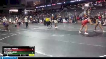 164 lbs Champ. Round 2 - Amarisa Manuel, Team Michigan vs Catalina Jones, Team Nebraska