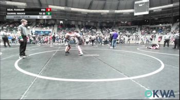 120 lbs Consi Of 8 #2 - Neal Fansler, Verdigris Youth Wrestling vs Darrel Meeks, Jacket Wrestling Club