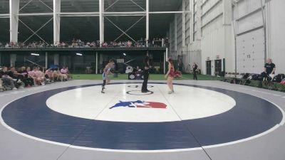 95 lbs Ariel Humphreys, Missouri vs Piper Fry, Michigan