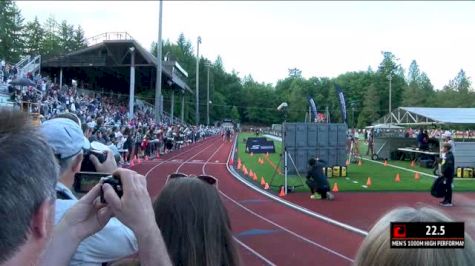 Men's 1k, Heat 1 - Clayton Murphy American record attempt