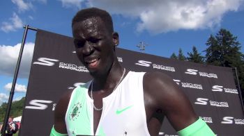 Charles Jock wanted a faster 600m pace, but feels ready for USAs