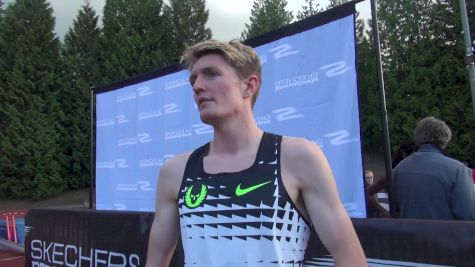 Eric Jenkins excited to focus on shorter distances, also bleached his hair