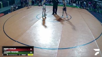 113 lbs Quarterfinal - Perry Fowler, Utah vs Camden Messmer, Alaska