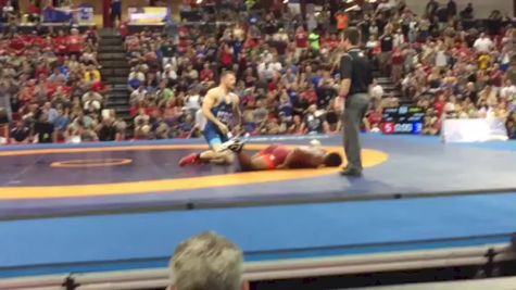 Furious Cael Sanderson Throws Cube, Towel And Chair And Is Ejected From World Team Trials