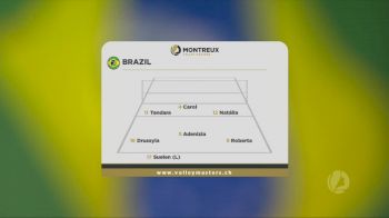 2017 Montreux Volley Masters - Brazil Vs. Thailand