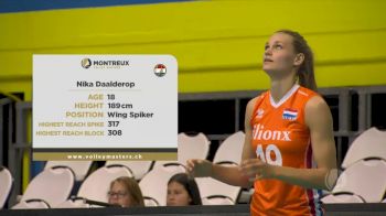 2017 Montreux Volley Masters - Netherlands Vs. Thailand
