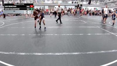 64 lbs Round 6 (8 Team) - Ash Henecker, RedNose WS vs Javon Haliburton, Revival Aces