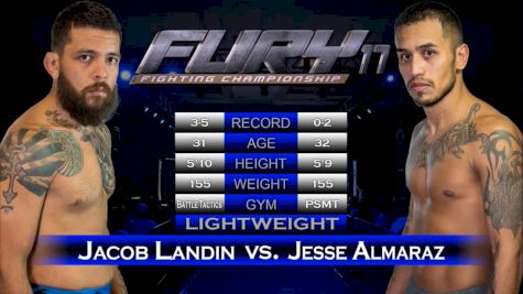 Jacob Landin vs. Jesse Almaraz - Fury 17 Replay-