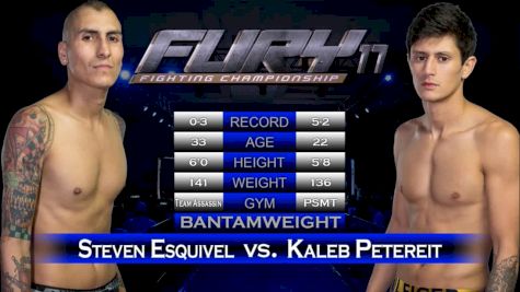 Steven Esquivel vs. Kaleb Petereit - Fury 17 Replay