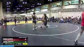 145 lbs Champ Round 1 (16 Team) - Mario Trigazis, Wellington vs Aidan Garrity, D1 Wrestling Academy