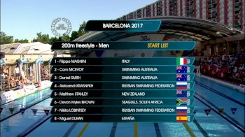 Barcelona Men's 200m Free Final