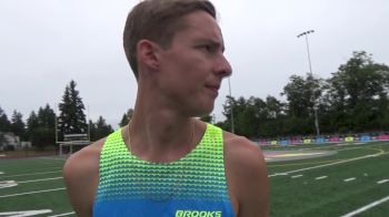Cooper Teare went for it in his final high school mile race