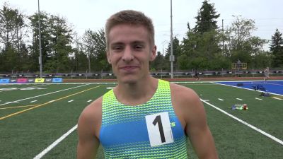 Reed Brown gets a big pb and almost the victory in the Brooks PR 800