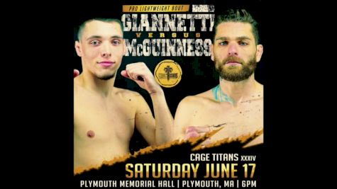 Vince McGuiness vs. Joe Giannetti - Cage Titans 34 Replay