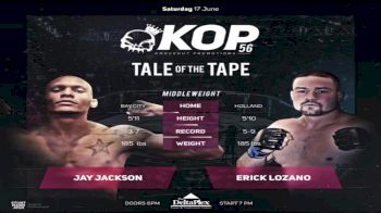 Jay Jackson vs. Erick Lozano - KOP 56 Replay
