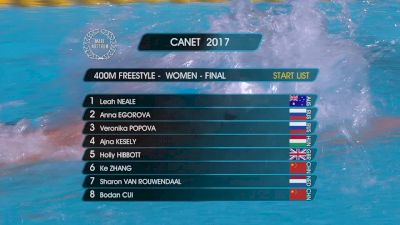 Canet Women's 400m Free Final