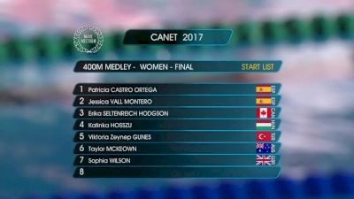 Canet Women's 400m IM Final