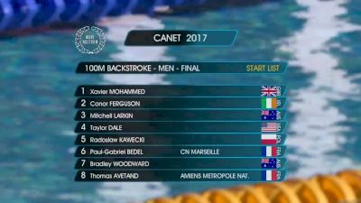 Canet Men's 100m Back Final