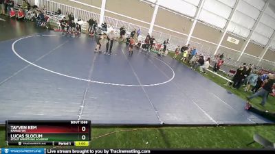 70 lbs 3rd Place Match - Lucas Slocum, Stout Wrestling Academy vs Tayven Kem, Ravage WC