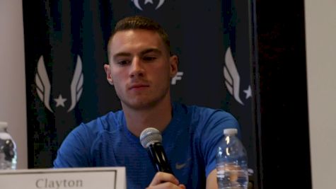 Clayton Murphy trains more like a 1500/5K guy than an 800m specialist