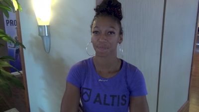 Jasmine Todd focused on the long jump this year and adjusting to Altis training