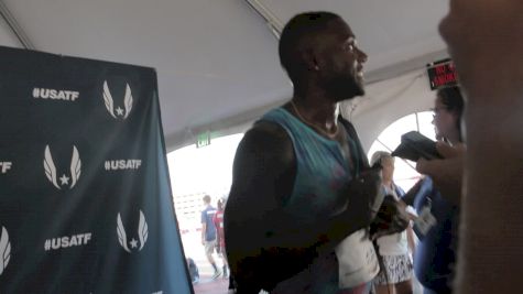 Justin Gatlin clawing back from injury to compete at USAs