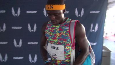 Tyrese Cooper says he's run back to back 1:56 800s