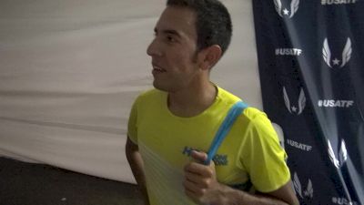 Leo Manzano speaks about not making the 1500 final