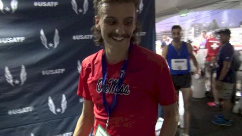 Craig Engels not thinking about joining any track groups just yet