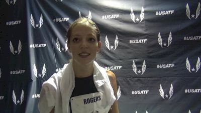 Natosha Rogers disappointed with 5th place finish eyes 5k tomorrow