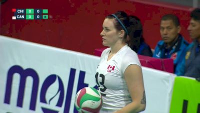 NORCECA Pan-Am Cup: Chile vs. Canada