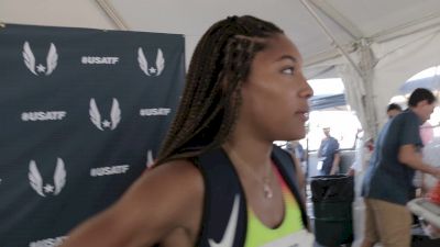 Tara Davis after winning 100m hurdles, says she was inspired by Georgia at NCAAs