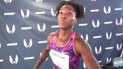 Tianna Bartoletta opens up and says its hard to be elite in two different events and has decided to focus on the long jump