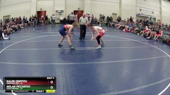 150 lbs Round 2 (6 Team) - Kaleb Griffith, Nebraska Red vs Nolan McCarthy, Team Arizona