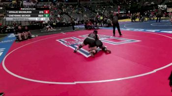 G235-4A Quarterfinal - Cheyenne Becker, Woodland Park Girls vs Athalie Mickelson, Jefferson Girls