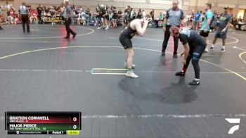 Semis & 1st Wrestleback (8 Team) - Grayson Cornwell, Ares Black vs Major Pierce, The Funky Singlets Teal