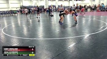 157 lbs Round 8 (10 Team) - Kenn Alvarado, Eagle Empire Purple vs Cody Crosland, Team Montana Willston