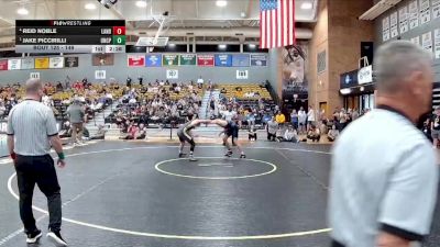 149 lbs Semifinal - Jake Piccirilli, UNC Pembroke vs Reid Noble, Lander