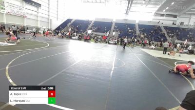 130 lbs Consi Of 8 #1 - Adrian Tapia, SoCal Grappling Club vs Luke Marquez, Wlv Jr Wrestling