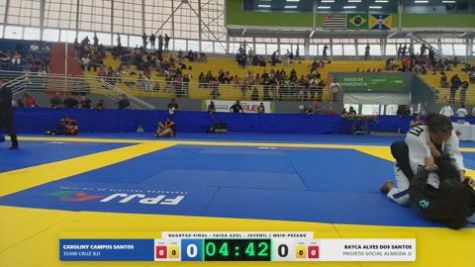RAYCA ALVES DOS SANTOS vs CAROLINY CAMPOS SANTOS 2026 FPJJ Circuito Paulista GI Etapa 3