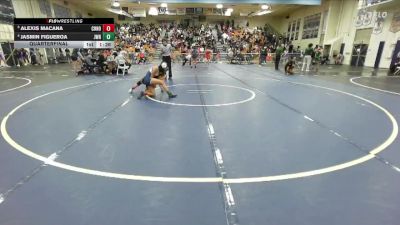 100 lbs Quarterfinal - Alexis Macana, Chino vs Jasmin Figueroa, JW North